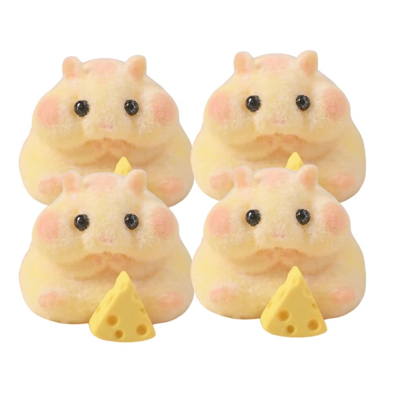 FUSKED Flufies Hamster Squishy Toy Pack - Soft Stress Relief Squeeze Balls for Kids and Adults - Image 1